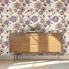 Papel De Parede Adesivo Floral 1369