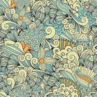 Papel De Parede Adesivo Floral Abstrata N03033 0,48x2,5m