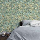 Papel De Parede Adesivo Floral Abstrata N03033