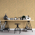 Papel De Parede Adesivo Floral Amarelo N05255