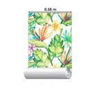 Papel De Parede Adesivo Floral Aquarela N014193