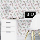 Papel De Parede Adesivo Floral Aquarela N07014