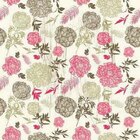 Papel De Parede Adesivo Floral Bege 685