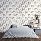 Papel De Parede Adesivo Floral Clássico N03114