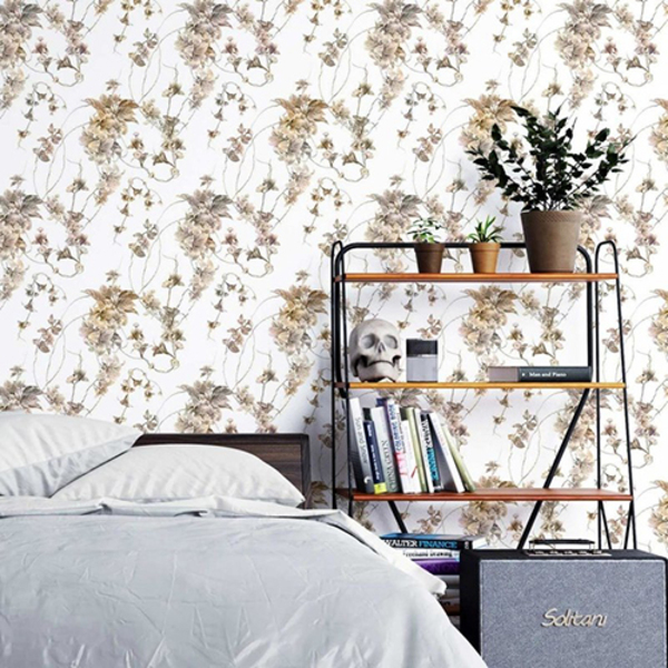 Papel De Parede Adesivo Floral Clássico N03114