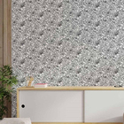 Papel De Parede Adesivo Floral Colorir N014148