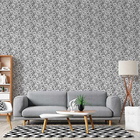 Papel De Parede Adesivo Floral Colorir N05067