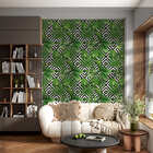 Papel De Parede Adesivo Floral Com Folhas Tropicais 2,5mx50cm