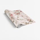 Papel De Parede Adesivo Floral Delicado Com Flores Rosa 10mx5