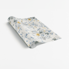 Papel De Parede Adesivo Floral Delicado Ramos De Flores 6mx50