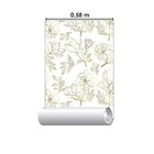Papel De Parede Adesivo Floral Luxury N014098