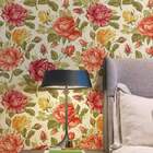 Papel De Parede Adesivo Floral Mod 207 Vinílico 60x300cm