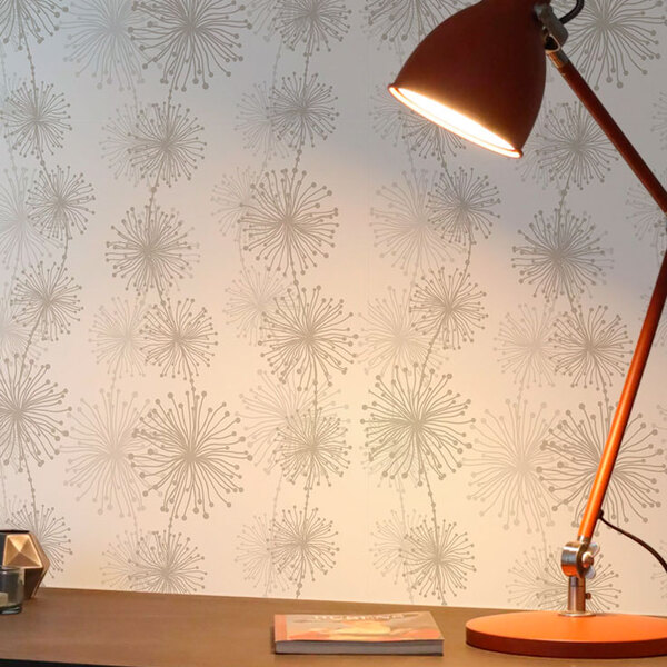 Papel De Parede Adesivo Floral Mod 353 Vinílico 60x300cm