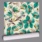 Papel De Parede Adesivo Floral Mod 501 Vinílico 60x300cm