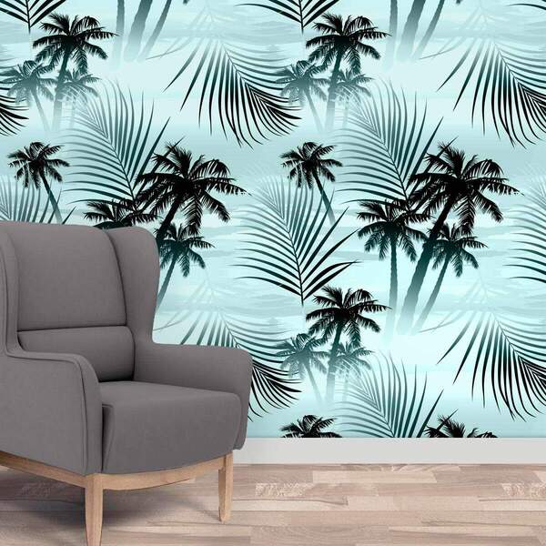 Papel De Parede Adesivo Floral Mod 557 Vinílico 60x300cm