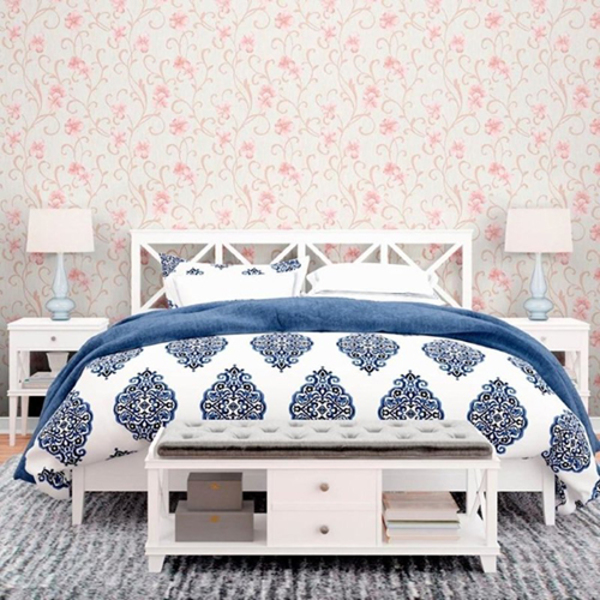 Papel De Parede Adesivo Floral N011069