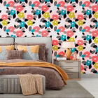 Papel De Parede Adesivo Floral N012047
