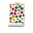 Papel De Parede Adesivo Floral N012048