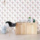 Papel De Parede Adesivo Floral N012130
