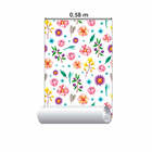 Papel De Parede Adesivo Floral N012145