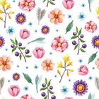 Papel De Parede Adesivo Floral N012145