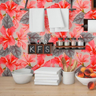 Papel De Parede Adesivo Floral N013132