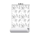 Papel De Parede Adesivo Floral N013289