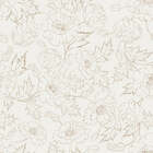 Papel De Parede Adesivo Floral N015111 0,58x3,00m