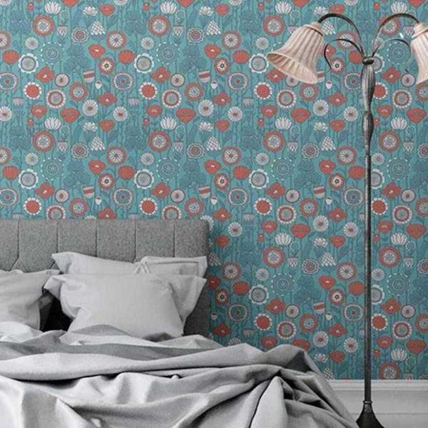 Papel De Parede Adesivo Floral N05126