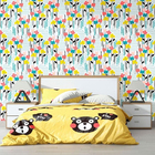 Papel De Parede Adesivo Floral Poá N012043