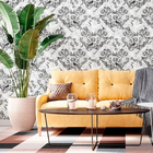 Papel De Parede Adesivo Floral Rosas N012149