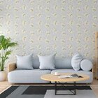 Papel De Parede Adesivo Floral Rosas N013086