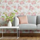 Papel De Parede Adesivo Floral Rosas N05078