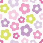 Papel De Parede Adesivo Floral Roxo 010835