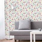 Papel De Parede Adesivo Floral Roxo E Azul 1432