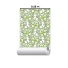 Papel De Parede Adesivo Floral Verde N012115