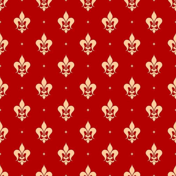 Papel De Parede Adesivo Floral Vermelho N06114