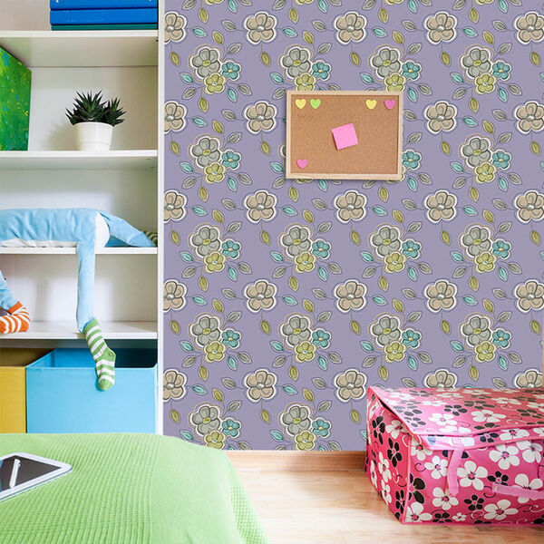 Papel De Parede Adesivo - Flores - 031ppt