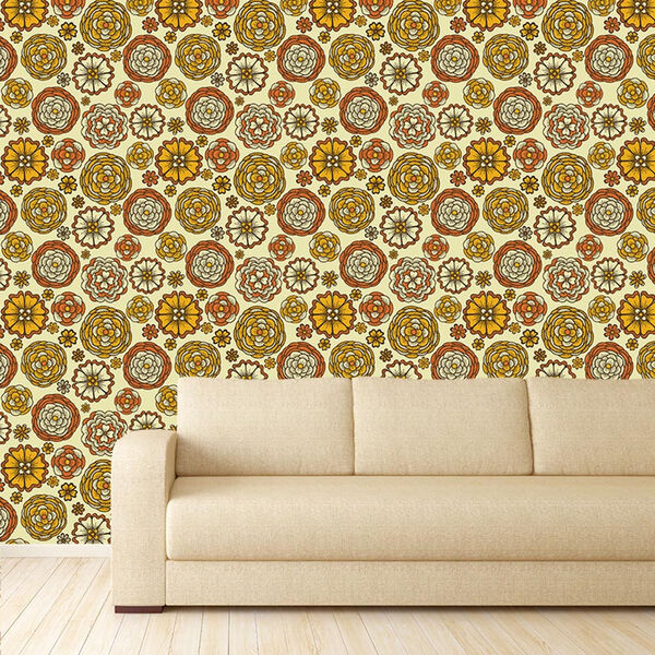 Papel De Parede Adesivo - Flores - 068ppf