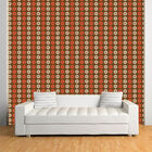 Papel De Parede Adesivo - Flores Em Listras - 082ppf