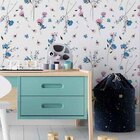 Papel De Parede Adesivo Flores N03086 0,48x2,5m