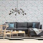 Papel De Parede Adesivo Folha Floral N02099