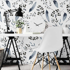 Papel De Parede Adesivo Folha N02210