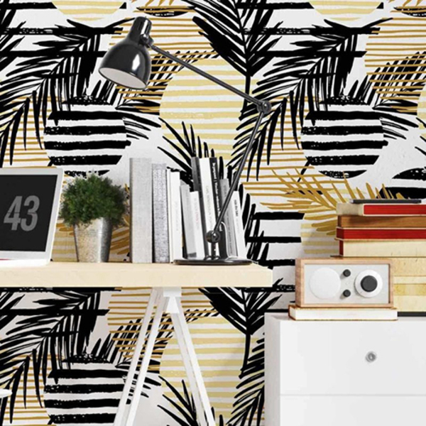 Papel De Parede Adesivo Folha Natureza N02209 0,48x2,5m