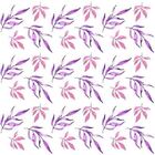 Papel De Parede Adesivo Folha Rosa E Lilás N03011 0,48x2,5m