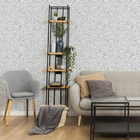 Papel De Parede Adesivo Folhagem Tropical N06117