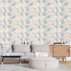 Papel De Parede Adesivo Folhas Abstratas N015054 0,58x3,00m