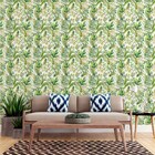 Papel De Parede Adesivo Folhas Aquarela N015201 0,58x3,00m