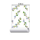 Papel De Parede Adesivo Folhas E Flores N015052 0,58x3,00m