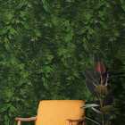 Papel De Parede Adesivo Folhas Jardim Palmeiras Verde 12m